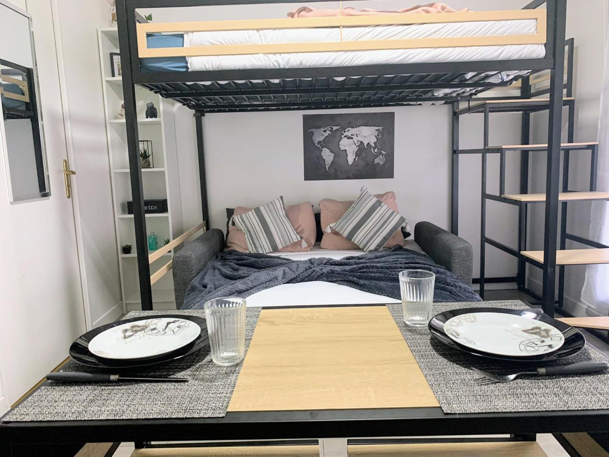 Studio - 1 Min Rer - 10Min Disney & 30 Min Paris - Free Parking & Wifi Bussy-Saint-Georges Exterior foto