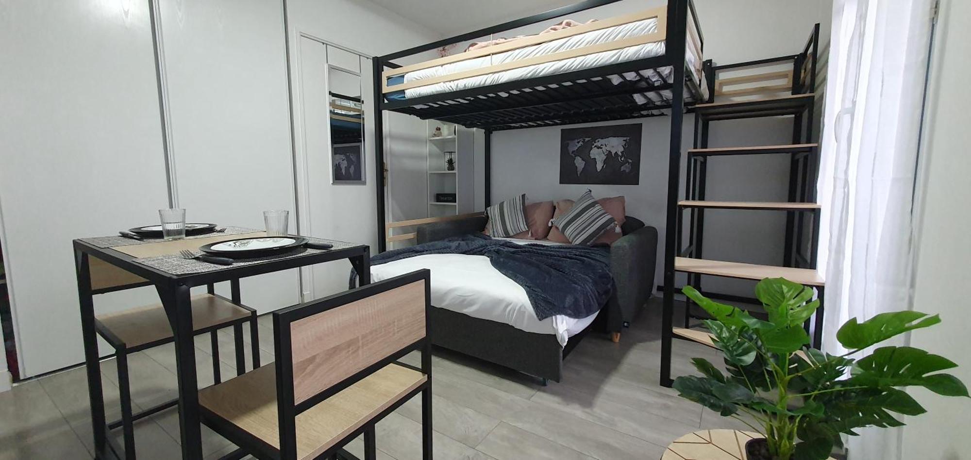 Studio - 1 Min Rer - 10Min Disney & 30 Min Paris - Free Parking & Wifi Bussy-Saint-Georges Exterior foto